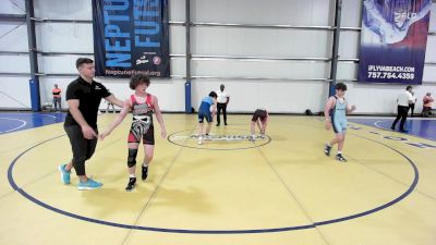 119 lbs Rr Rnd 2 - Oliver Faurote, Indiana Outlaws Silver vs Sean Elliott, Shore Thing Surf