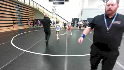77 lbs Cons. Round 2 - Rowen Christensen, MN vs Hudson Kronabetter, WI