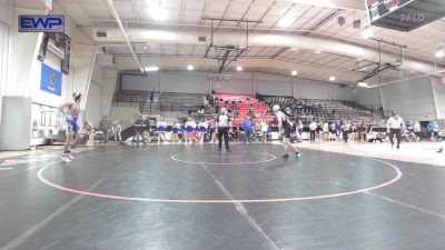 144 lbs Quarterfinal - Aiden Cheek, Mannford High School vs Jack White, Berryhill High School