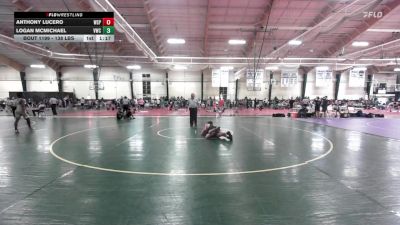 138 lbs Consi Of 8 #1 - Anthony Lucero, West Springfield vs Logan McMichael, Viking Wrestling Club