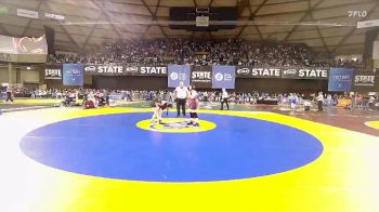 Girls 1B/2B/1A 235 Cons. Round 3 - Dyani Hernandez, Wahluke (Girls) vs Gracie Lantz, Rainier (Girls)