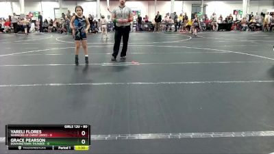 80 lbs Round 2 - Yareli Flores, Warriors Of Christ (WOC) vs Grace Pearson, Downingtown Thunder