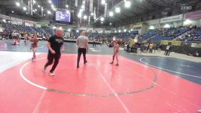 89 lbs Consolation - Avery Whitaker, Adams City WC vs Blake Smith, Severance WC