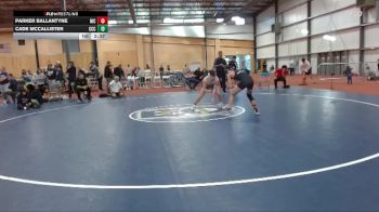 141 lbs Cons. Round 5 - Parker Ballantyne, North Idaho College vs Cade McCallister, Clackamas Community College