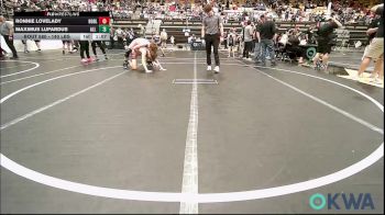 140 lbs Final - Ronnie Lovelady, Noble Takedown Club vs Maximus Lupardus, All American Wrestling