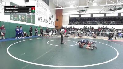 113 lbs Champ. Round 1 - Max Martinez, Ramona (Riverside) vs Bradley Hoang, Highland