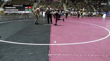 6A 285 lbs Champ. Round 1 - Jack Robertson, Wetumpka vs Bardon King, Homewood Hs