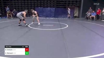 150 lbs Round Of 16 - Bobby Goliash, Norristown, PA vs Ethan Reinard, Womelsdorf, PA