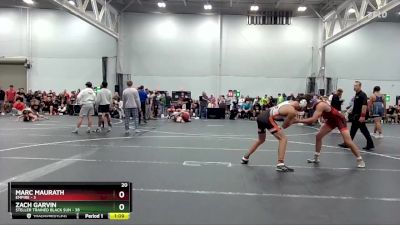 157 lbs Placement (4 Team) - Marc Maurath, Empire vs Zach Garvin, Steller Trained Black Sun