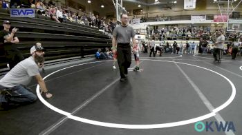 40 lbs Round Of 16 - Canton Cargill, Duncan Demon Wrestling vs Grayson Sacco, Lone Grove Takedown Club