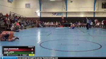 182 lbs Round 5 (10 Team) - Gabe Lopez, Douglas JV vs Issac Ranweiler, Mead