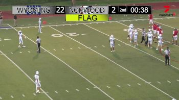 Replay: Norwood vs Wyoming | Sep 3 @ 7 PM