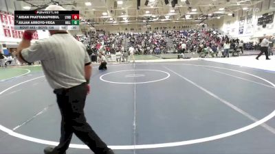 Boys 126 lbs Cons. Semi - Aidan Phattanaphibul, Lynbrook Boys vs Julian Arroyo-Vega, Hollister Boys