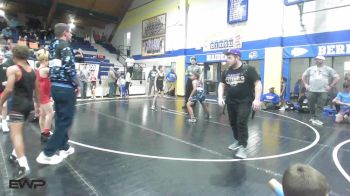 88 lbs Consi Of 8 #2 - Alden Haley, Broken Bow Youth Wrestling vs Aron Brannon, Pitbull Wrestling Academy