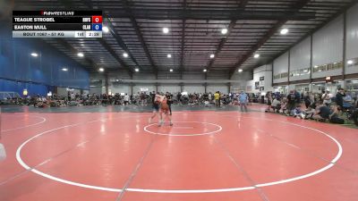 57 kg Rr Rnd 2 - Teague Strobel, Hofstra vs Easton Mull, Clarion