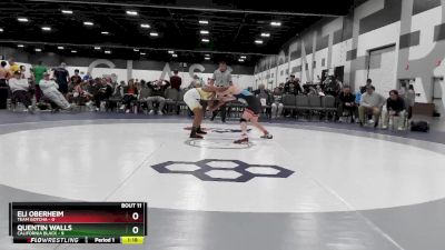 100 lbs Round 3 - Eli Oberheim, Team Gotcha vs Quentin Walls, California Black