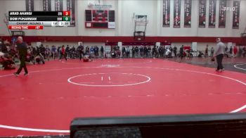 141 lbs Champ. Round 1 - Arad Ahangi, Simon Fraser (B.C.) vs Dom Fuharman, Big Bend