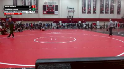 141 lbs Champ. Round 1 - Arad Ahangi, Simon Fraser (B.C.) vs Dom Fuharman, Big Bend