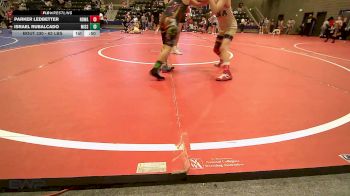 62 lbs Consolation - Parker Ledbetter, North Desoto Wrestling Academy vs Israel Rubalcado, Mission Wrestling
