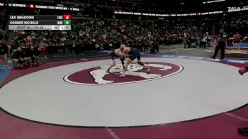 132-4A Champ. Round 1 - Lex Meadows, Frederick vs Conner Nichols, Widefield