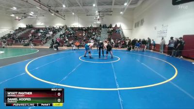 285 lbs Quarterfinal - Daniel Hoopes, Sheridan vs Wyatt Panther, Natrona County