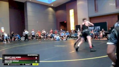 167 lbs Quarterfinal - Grant Van Horn, Mexico Wrestling vs Deacon Houle, Alpha Elite