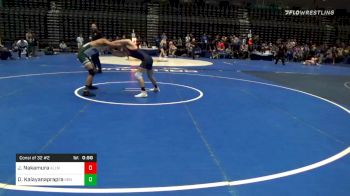 138 lbs Consolation - Jakob Nakamura, Allen B vs David Kalayanapraprapruite, Green Valley