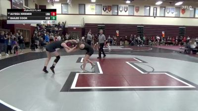 135 lbs Round 2 - Alyssa Kriener, Linn-Mar vs Bailee Cook, Oelwein