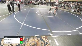 116 lbs Round Of 64 - Finnian Hannegan, Reign WC vs Kaden Herrera, Roy Royals