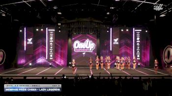 Memphis Pride Cheer - Lady Legends [2026 L4.2 Senior - Small Day 3] 2026 One Up Grand Nationals