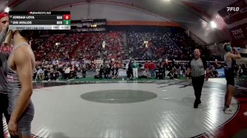 6A 132 lbs Quarterfinal - Jordan Loya, Madison vs Ian Avalos, Mountain View