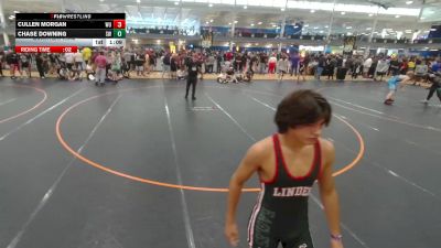 90 lbs Quarterfinal - Chase Downing, Storm Wrestling vs Cullen Morgan, Wrestling University