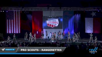 Pro Scouts - RANGERETTES [2022 L3 Junior - D2 - Medium Day 1] 2022 NCA Houston Classic