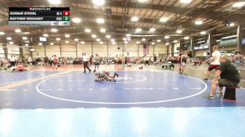 142 lbs Round Of 32 - Gunnar Strobl, NC Gold - MS vs Matthew Weigandt, Gold Standard Wrestling - MS