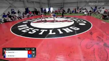100 lbs Round 2 (6 Team) - Rylan Seacrist, Ohio Scarlet vs Joseph Bratcher, Kentucky