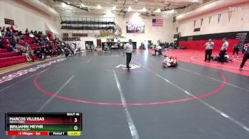 160-161 lbs Round 1 - Benjamin Meyhr, Ralston Valley vs Marcos Villegas, Rocky Ford