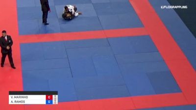 VINICIUS MARINHO vs ALBERTO RAMOS 2018 Abu Dhabi Grand Slam Rio De Janeiro