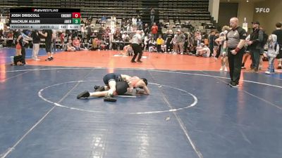 77 lbs Rr Rnd 4 - Josh Driscoll, Kingsway - MSC vs Macklin Allen, American MMAW - MSC