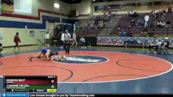 113 lbs Round 1 - Carmine Miller, Mortimer Jordan HS vs Hudson Best, Hayden