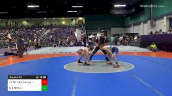 Match - Jett Strickenberger, Co vs Sergio Lemley, In