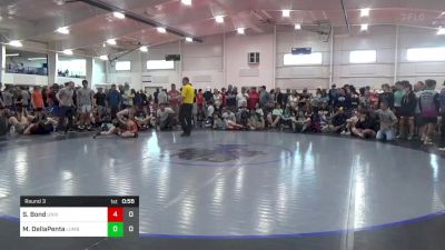 96 lbs Round 3 - Sawyer Bond, University Hawks W.A. vs Mason DellaPenta, Lumberyard (NY)