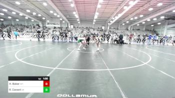 106 lbs Consi Of 32 #2 - Hudson Baker, WY vs Ridge Conant, AK