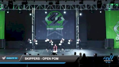 Skippers - Open Pom [2022 Open Pom Day 3] 2022 CSG Schaumburg Dance Grand Nationals