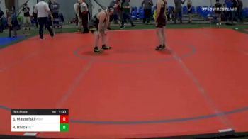 144 lbs 5th Place - Sophia Massefski, Montville vs Ralphie Barca, Dc Trained