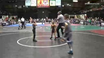 52 lbs Semifinal - Lincoln Graber, Worthington vs Luke Hulstein, Lone Wolf WC