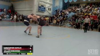 215 lbs Cons. Round 1 - Christopher Napolin, Middletown vs William Kisielewski, Delcastle H S