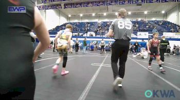 90 lbs Round Of 16 - Landon Villines, Weatherford Youth Wrestling vs Jenson Blay, Piedmont