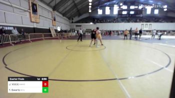 285 lbs Quarterfinal - Jared Volcic, Northwest Kansas Tech vs Terren Swartz, Wyoming