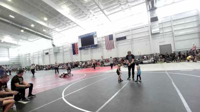 37 lbs 2nd Place - Benjamin Saenz, Threshold WC vs Emilio Marquez, Rkda