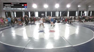 285 lbs Cons. Semis - Vanbawi Lian, Southport Wrestling Club vs Joel Smith